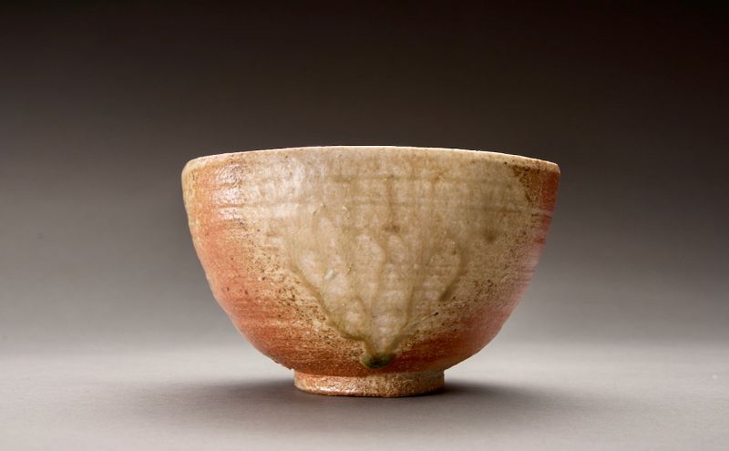 A Shigaraki Tea Bowl by Sugimoto Sadamitsu