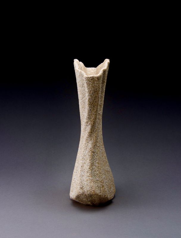 A Sculptured Vase from Takayuki Sakiyama's Chōtō Series