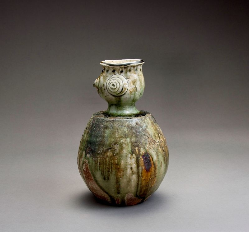 An Iga “Torigata” Vase by Furutani Michio