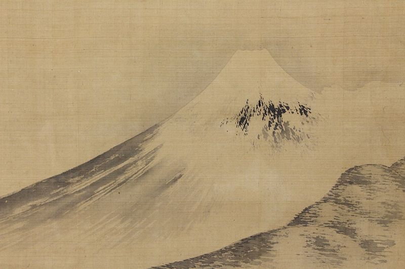 Late Edo Period Hanging Scroll by Nakabayashi Chikutō (1776-1853)