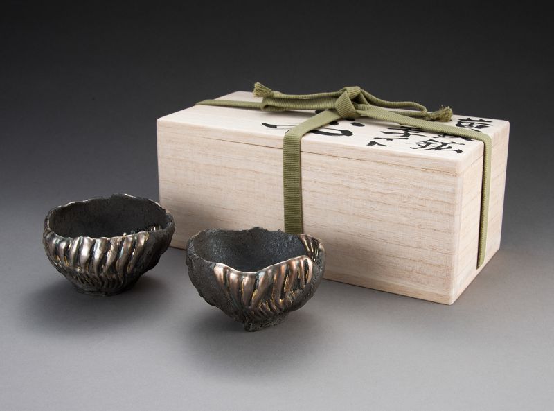 A Set of Sake Cups by Hiramatsu Ryoma