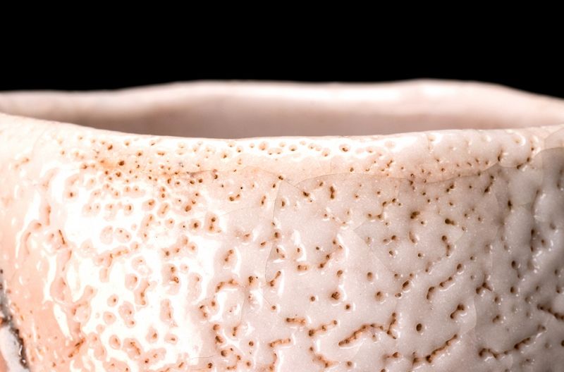 A Shino Masterpiece by Living National Treasure Kato Kozo