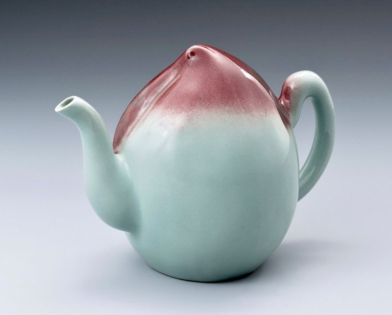 A Celadon Suiteki Water Dropper by Imperial Court Artist Suwa Sozan