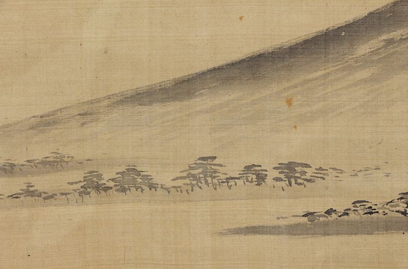 Late Edo Period Hanging Scroll by Nakabayashi Chikutō (1776-1853)