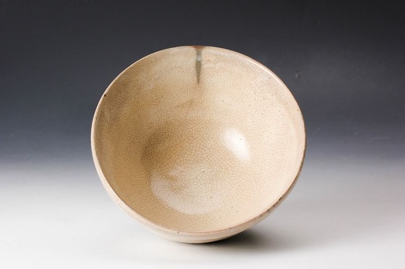 A Kohiki Tea Bowl by Sugimoto Sadamitsu
