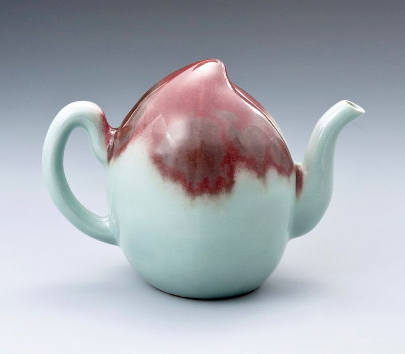 A Celadon Suiteki Water Dropper by Imperial Court Artist Suwa Sozan