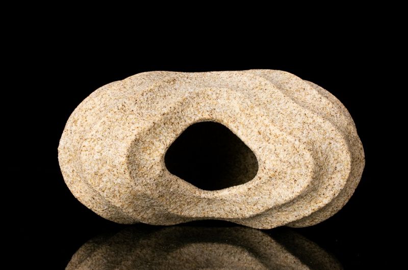 A Sculptured Vase from Takayuki Sakiyama's Chōtō Series
