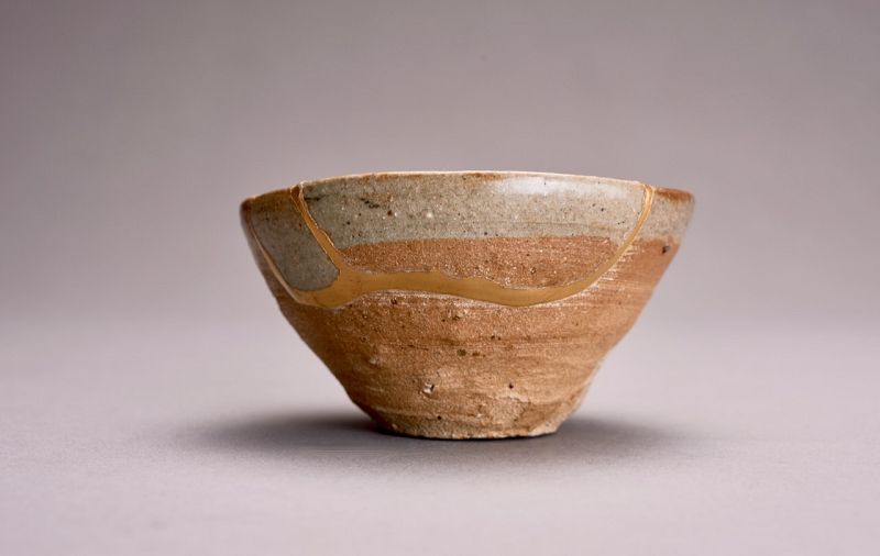 A Meticulously Repaired Momoyama Period Sake Cup