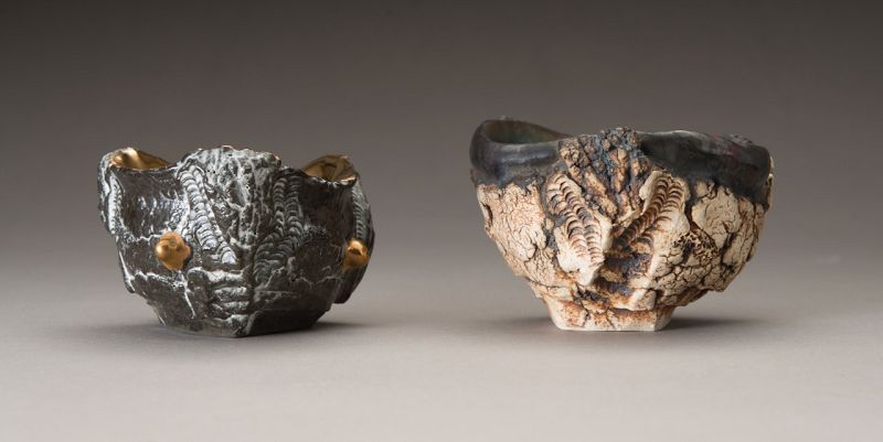 A Set of Modern Sake Cups by Hiramatsu Ryoma