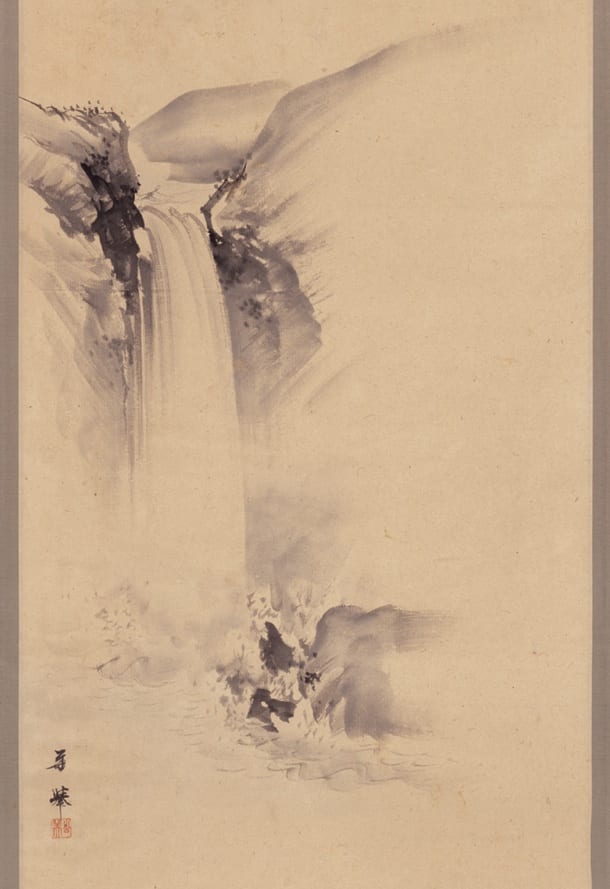 Hanging Scroll by Kakyo/ Rengetsu