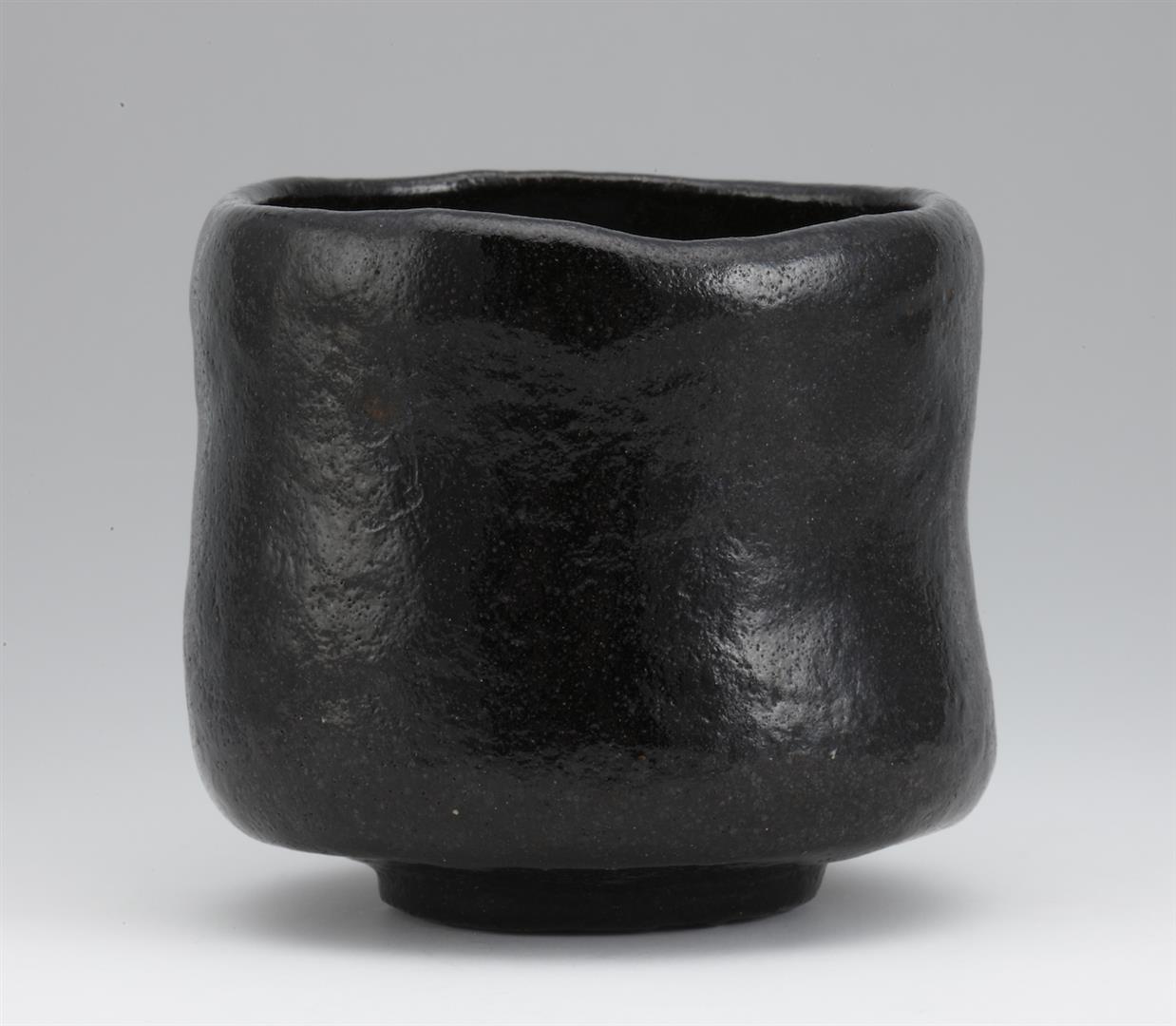 Raku Tea Bowl by Sanyū VI