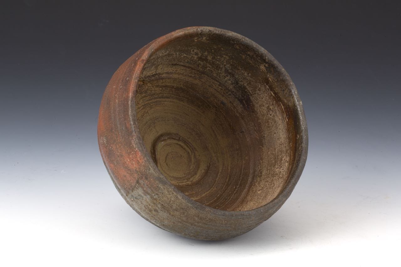 Edo Period Bizen-yaki Chawan w Signed Sokuchusai Omotesenke Box