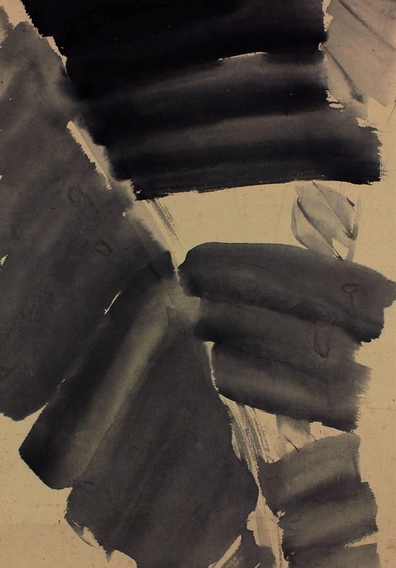 [Banana Tree] by Tomita Keisen (1879 – 1936)