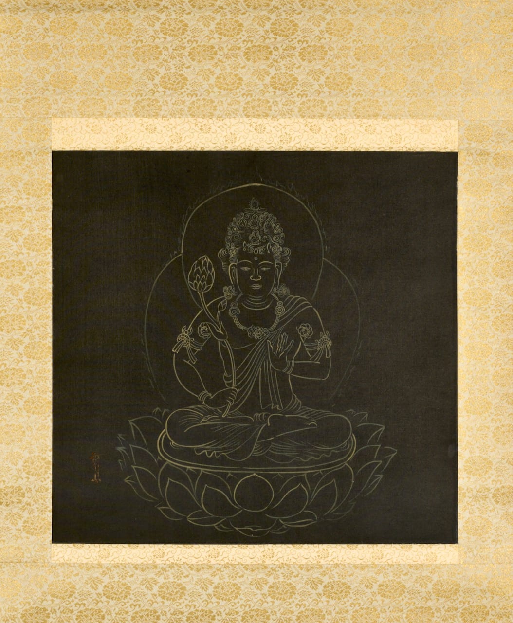 [Bodhisattva] by Kimura Buzan (1876 – 1942)