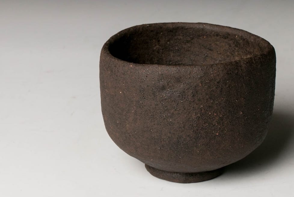 A Raku Tea Bowl by Tamamizu Souske