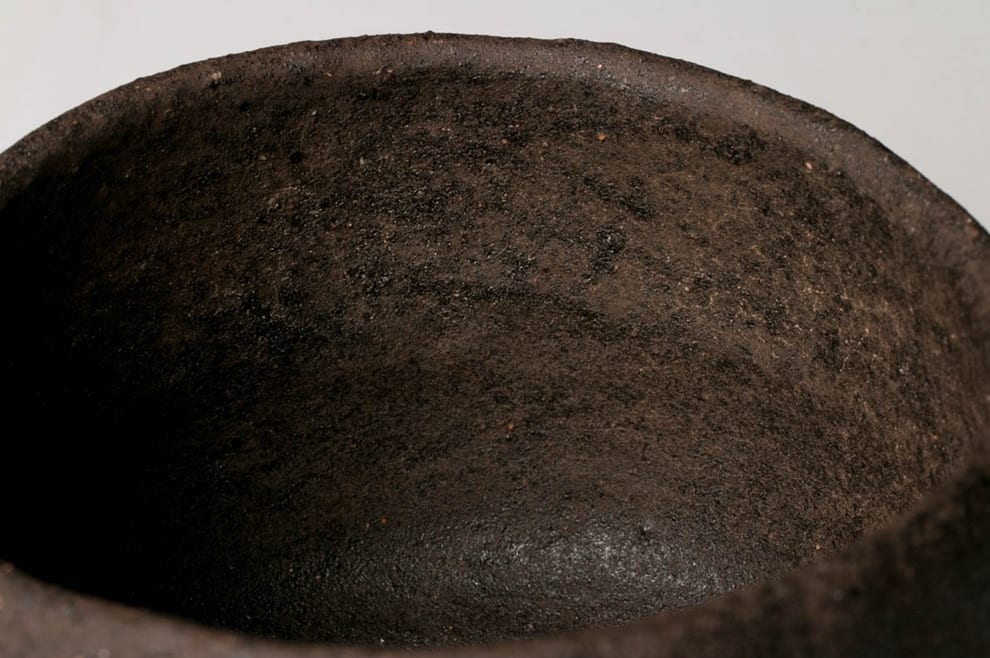 A Raku Tea Bowl by Tamamizu Souske