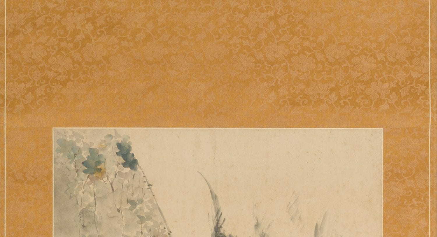 [Birds in Snowscape] by Yamamoto Baiitsu (1783 – 1856)