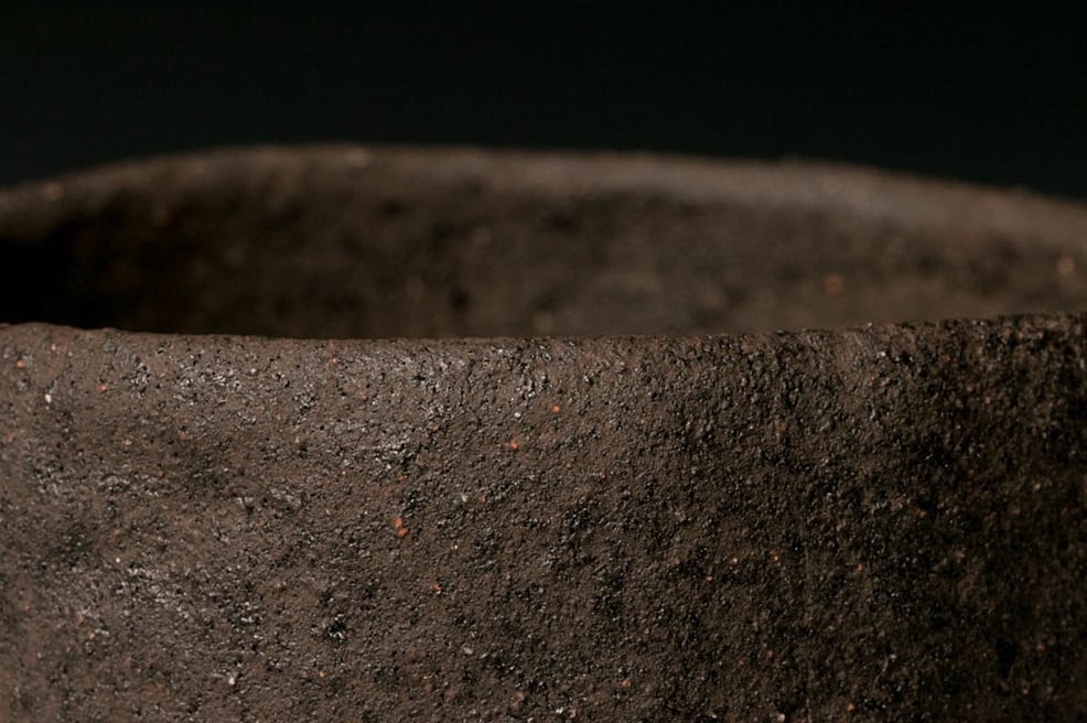A Raku Tea Bowl by Tamamizu Souske