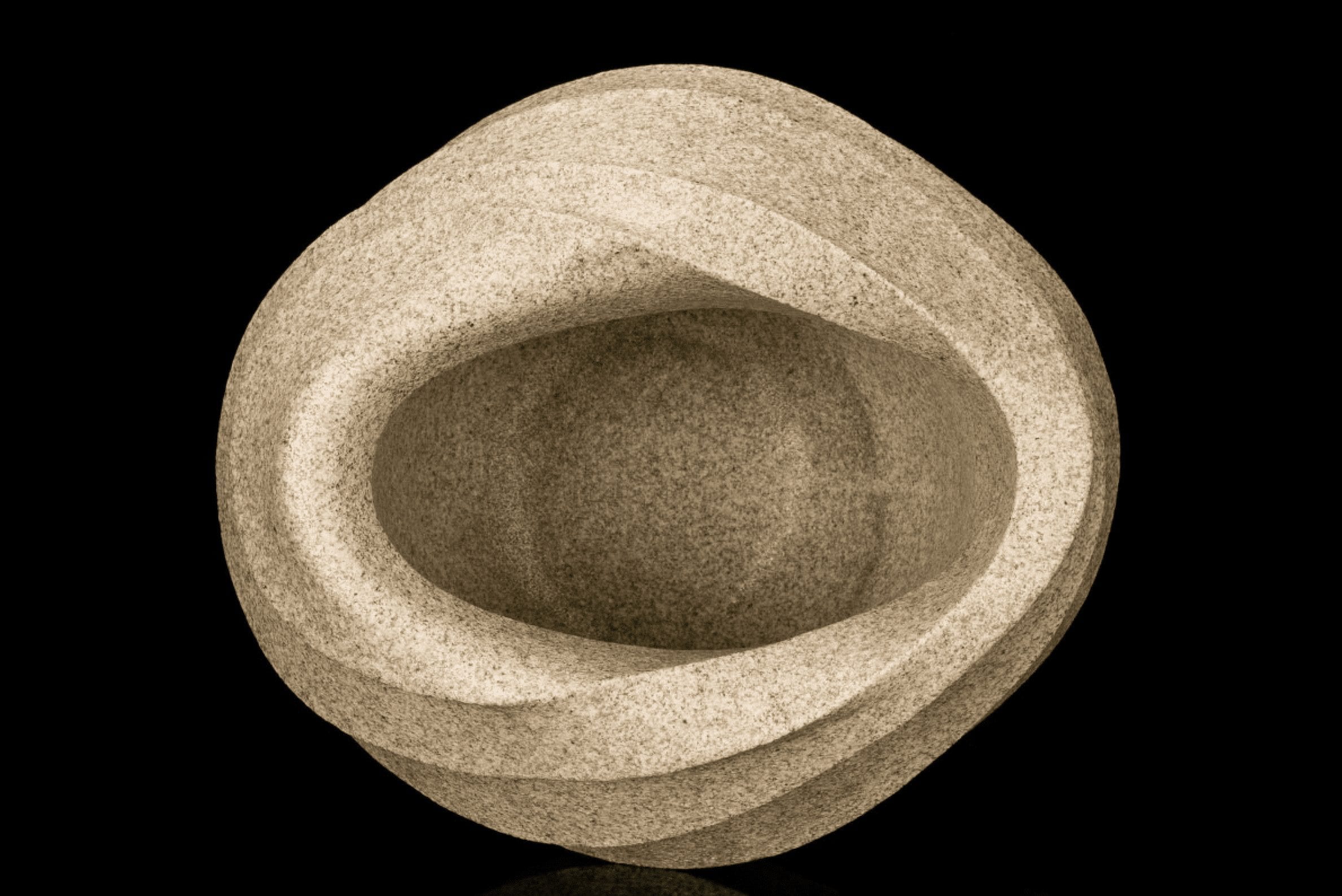 Sculptured Vase by Takayuki Sakiyama