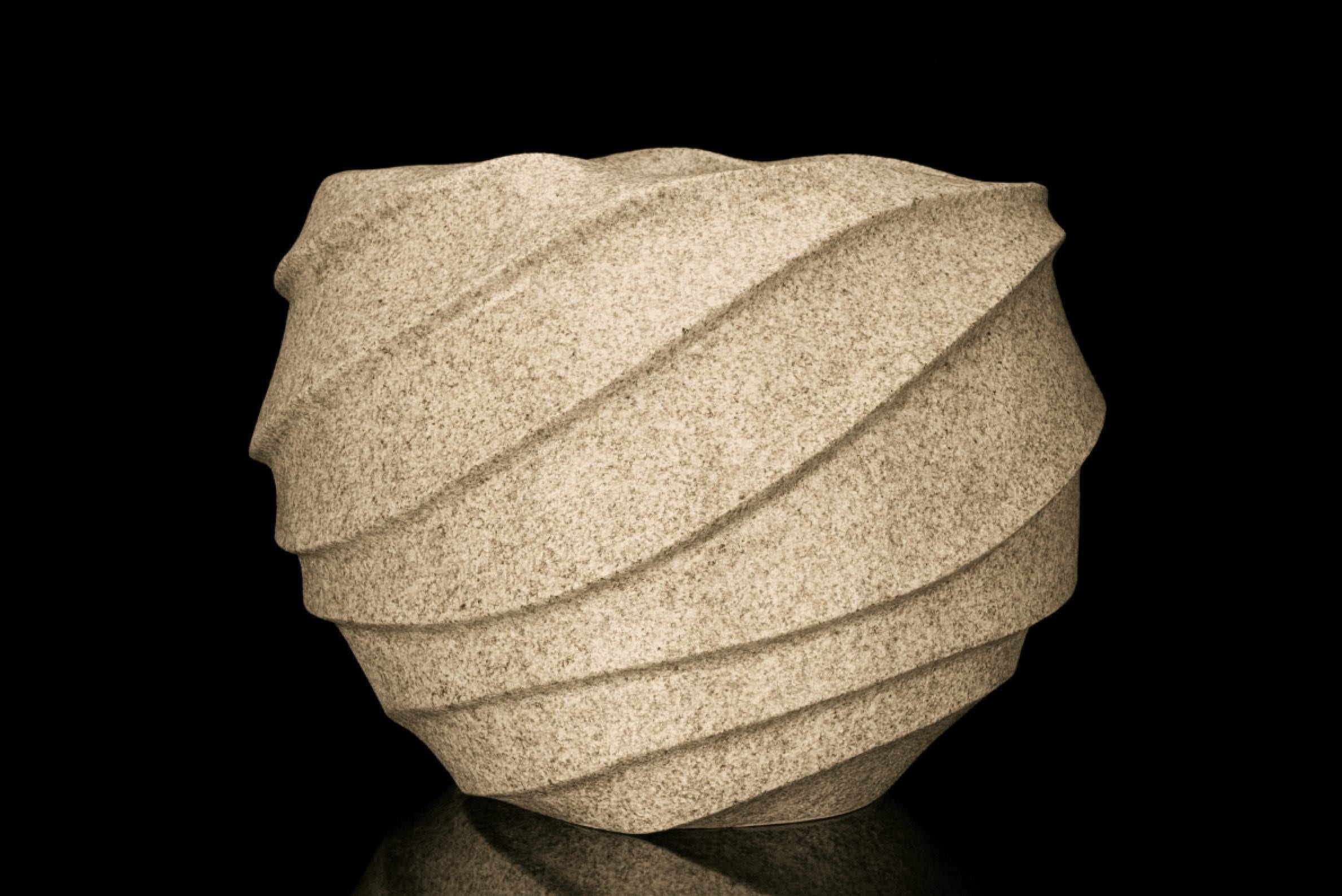 Sculptured Vase by Takayuki Sakiyama
