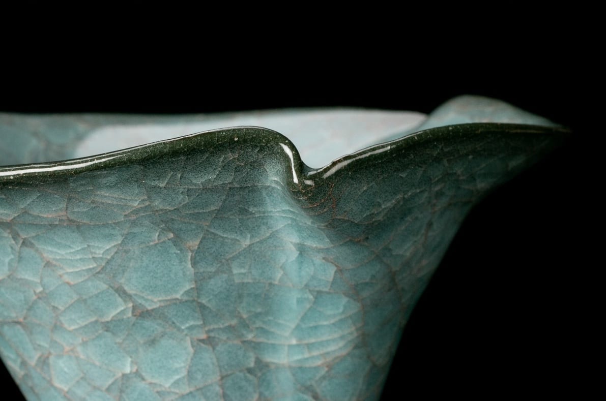 A Porcelain Vase by Wakao Kei