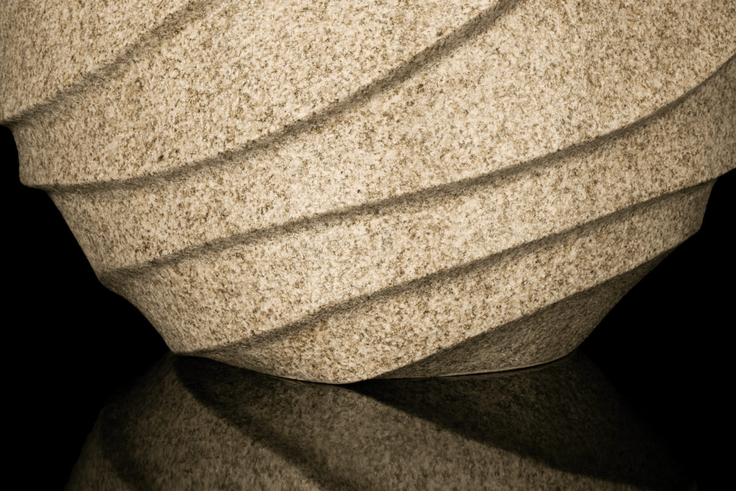 Sculptured Vase by Takayuki Sakiyama