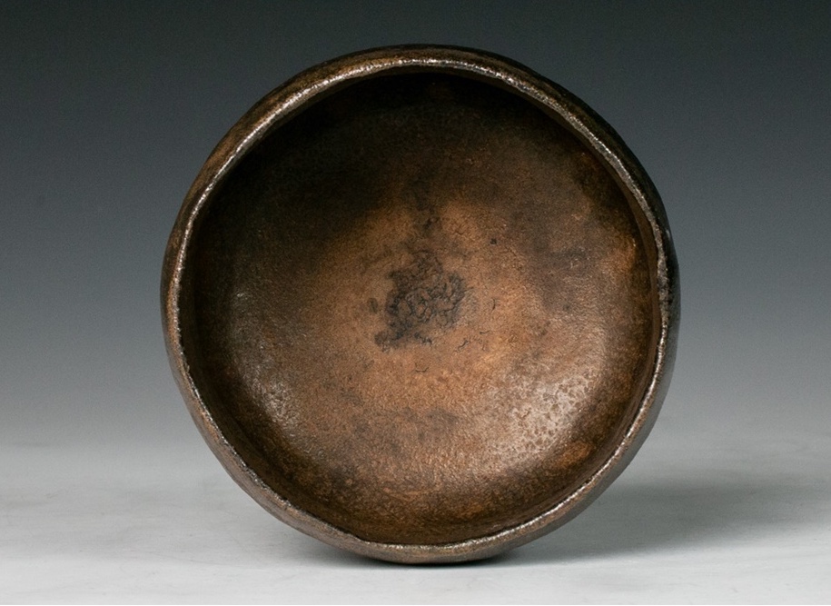 An Exceptional Raku Tea Bowl by Sugimoto Sadamitsu