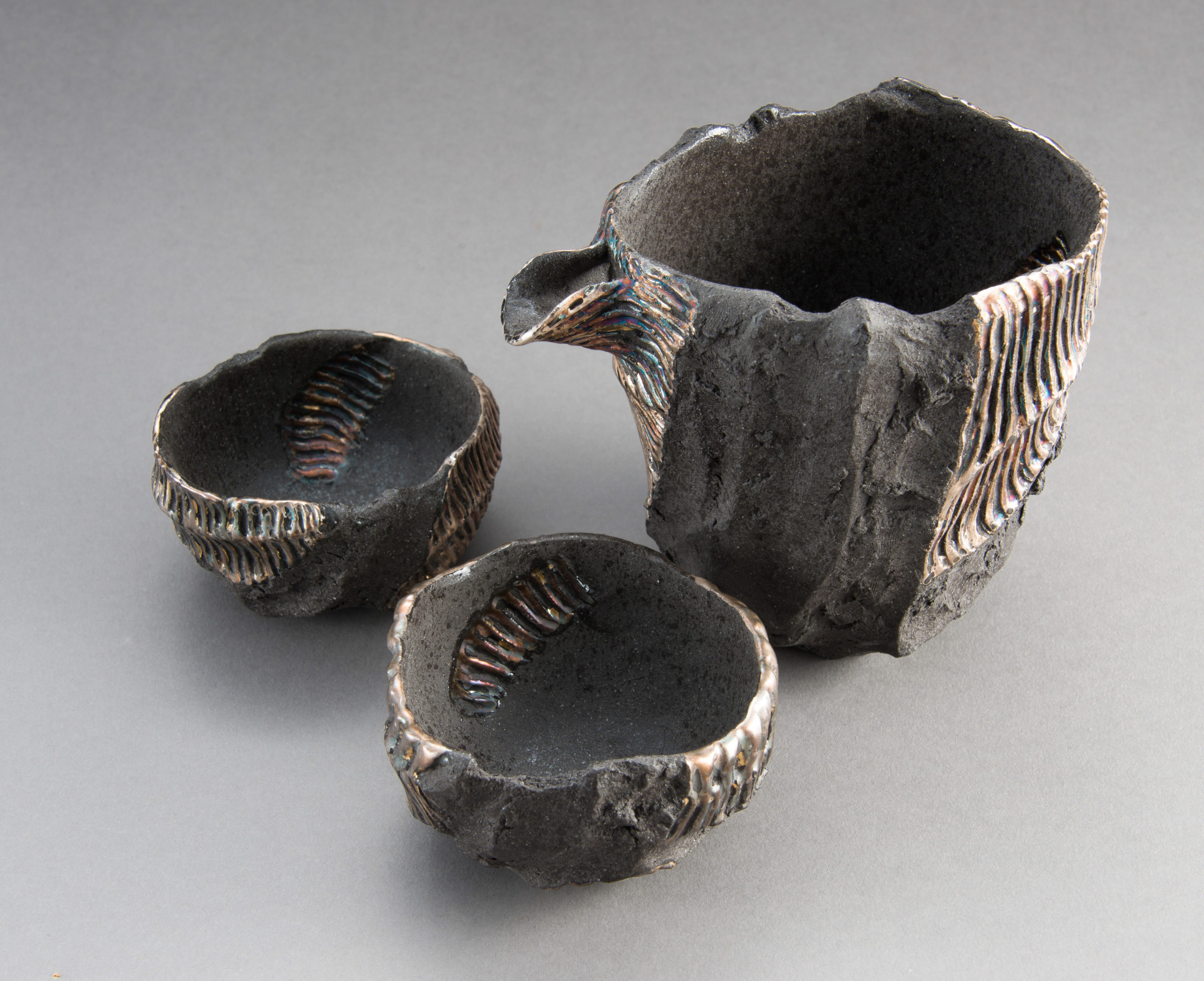 A Katakuchi Sake Set by Hiramatsu Ryoma