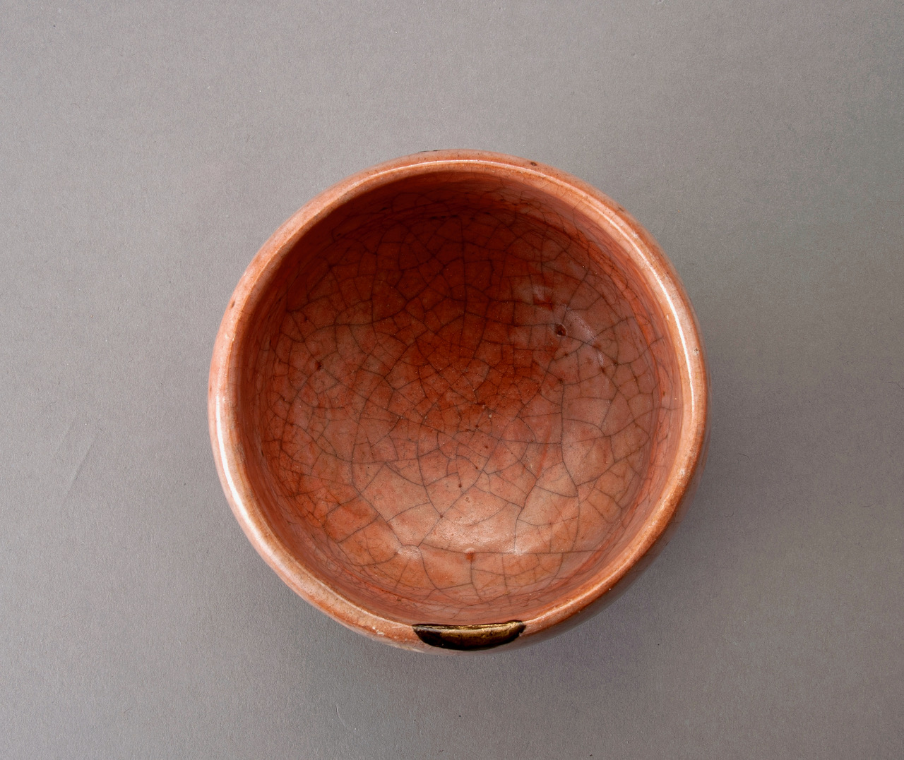 A Red Raku Tea Bowl by Famed Potter Ichigen (1662 – 1722)