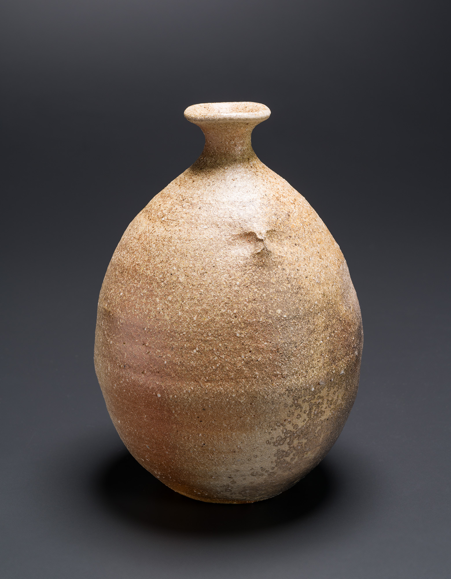 An Iga-yaki Vase by Nagatani Yasuhiro