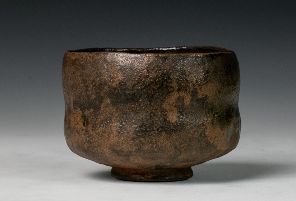 An Exceptional Raku Tea Bowl by Sugimoto Sadamitsu