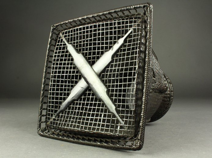 A “Karamono” Woven Bamboo Basket (Tea Master Item)