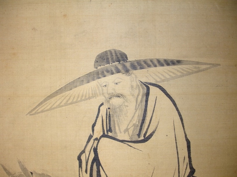 Kano Scroll by Yasunobu (1613-1685) and Sokuhi Nyoitsu (1616-1671)