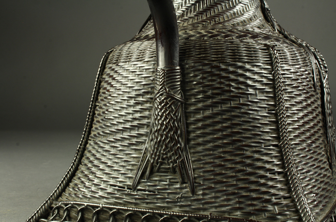 A “Karamono” Woven Bamboo Basket (Tea Master Item)